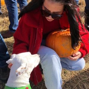 Authentic I.AM.GIA Red Teddy Coat